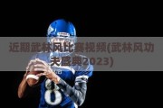 近期武林风比赛视频(武林风功夫盛典2023)