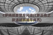 C罗将接受警方问询(C罗正名之战进球将追平梅西)