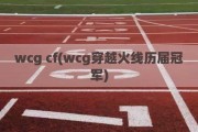 wcg cf(wcg穿越火线历届冠军)