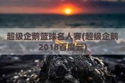 超级企鹅篮球名人赛(超级企鹅2018百度云)