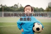 排球比赛(中国女排2023年比赛直播)