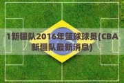 1新疆队2016年篮球球员(CBA新疆队最新消息)