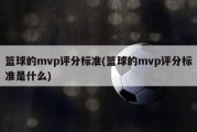 篮球的mvp评分标准(篮球的mvp评分标准是什么)