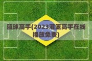 篮球高手(2023灌篮高手在线播放免费)