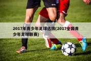 2017年青少年足球选拔(2017全国青少年足球联赛)