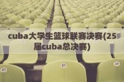 cuba大学生篮球联赛决赛(25届cuba总决赛)