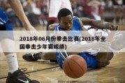 2018年06月份拳击比赛(2018年全国拳击少年赛成绩)