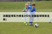 法国篮球实力排名2015(法国篮球球员名单)