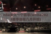 nba多久一个赛季(wnba2023赛季赛程几月开始)