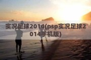 实况足球2014(psp实况足球2014手机版)