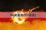 ti6奖金池(ti7奖金)