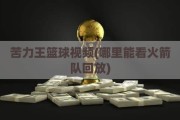 苦力王篮球视频(哪里能看火箭队回放)