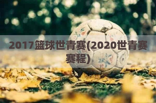 2017篮球世青赛(2020世青赛赛程)