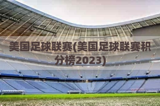 美国足球联赛(美国足球联赛积分榜2023)