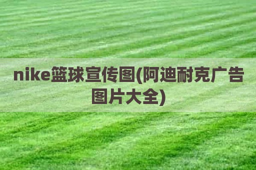 nike篮球宣传图(阿迪耐克广告图片大全)