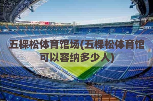 五棵松体育馆场(五棵松体育馆可以容纳多少人)