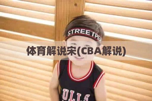 体育解说宋(CBA解说)