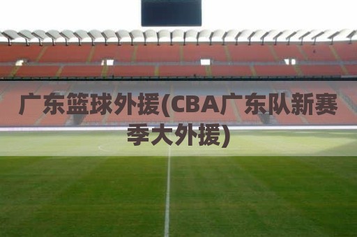 广东篮球外援(CBA广东队新赛季大外援)